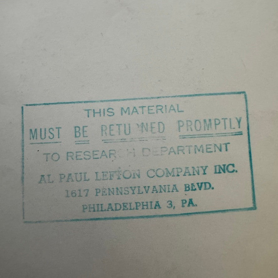 Vintage Pennsylvania Railroad Photo Contact Sheet Photograph Al Paul Lefton