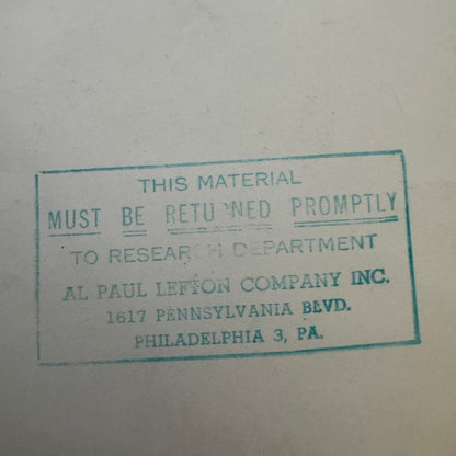 Vintage Pennsylvania Railroad Photo Contact Sheet Photograph Al Paul Lefton