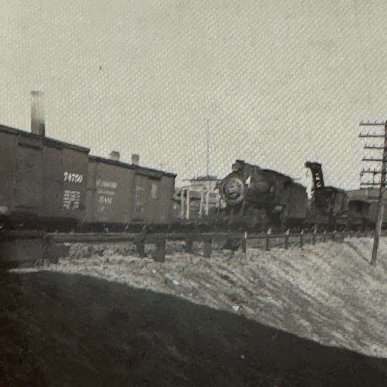 New York New Haven and Hartford Railroad Railway Train Glass Lantern Slide