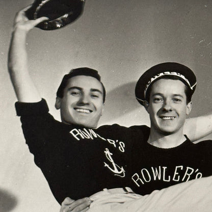 Vintage Circus Rollerskating Act Roller Skate Photo Photograph Print Les Rowlers