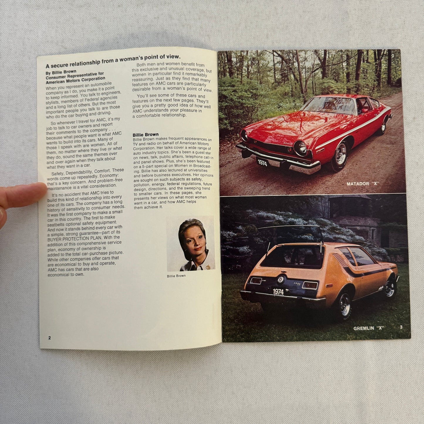 American Motors AMC Sales Brochure Catalog Levis Gremlin Matador X Hornet