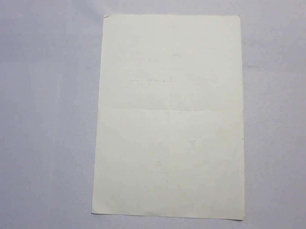 1969 RAC Tulpen Rallye Rally Racing Letter Letterhead - Dutch Rallying 
