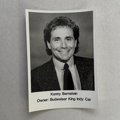 1993 Budweiser King Indy Car Racing Press Kit Roberto Guerrero