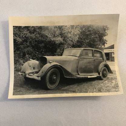 Vintage Bentley 4 1/4 Litre by Park Ward Car Photo Photograph Print 