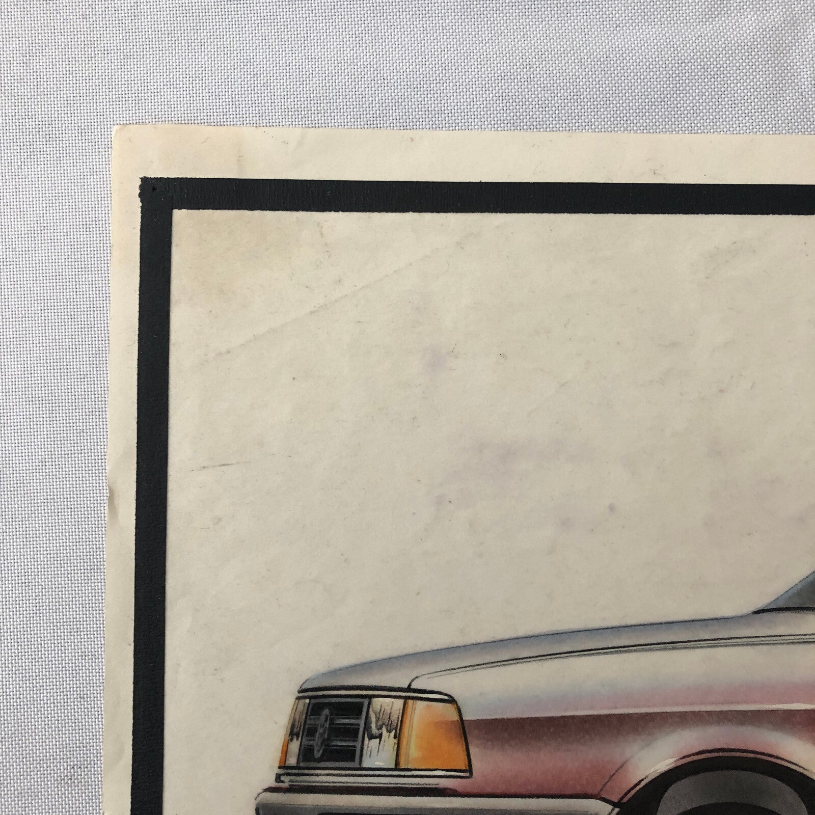 Volkswagen VW Concept Car Illustration Design Drawing Sketch Art Jetta ?