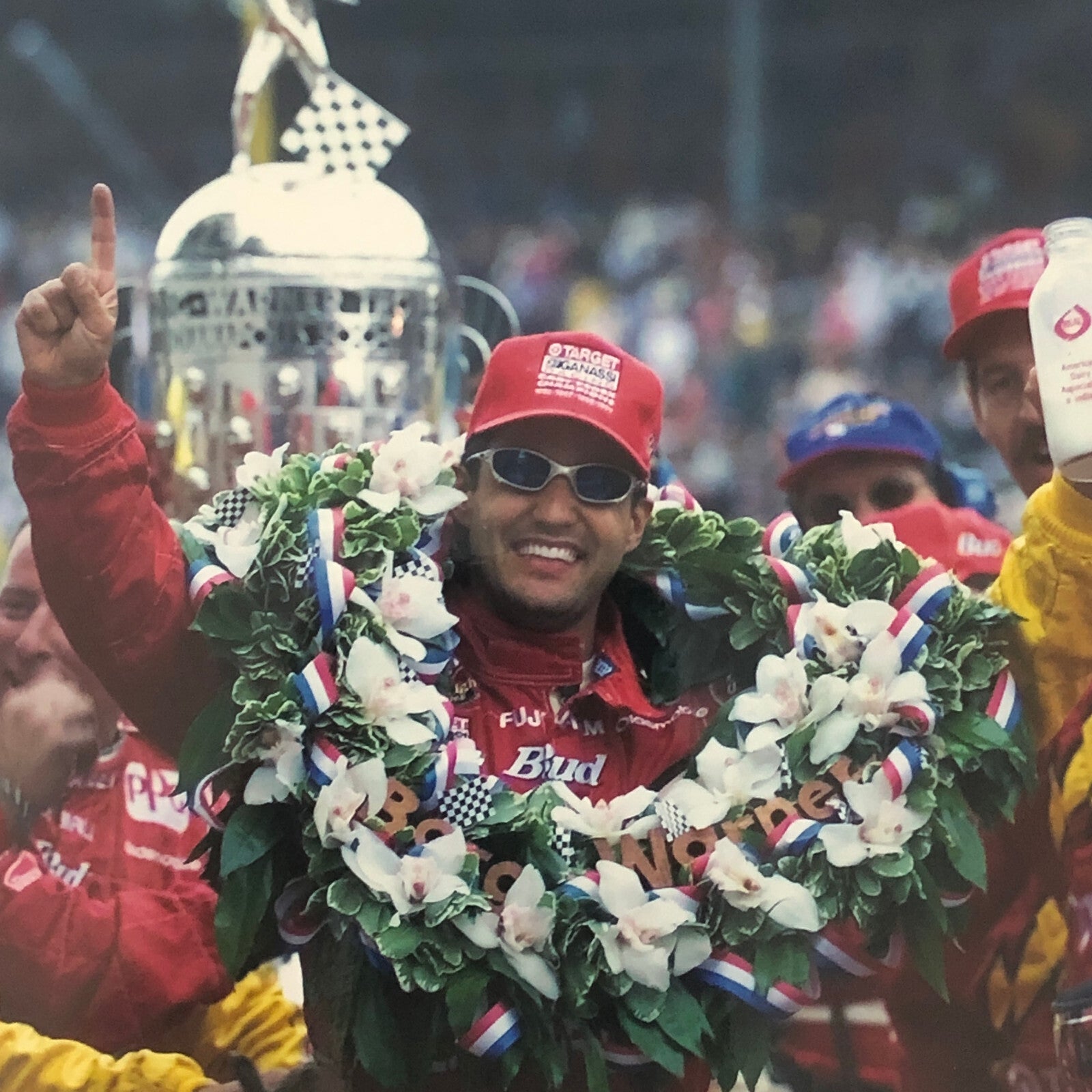 Vintage Indy Indianapolis Racing Photo Photograph Juan Montoya Win 2000