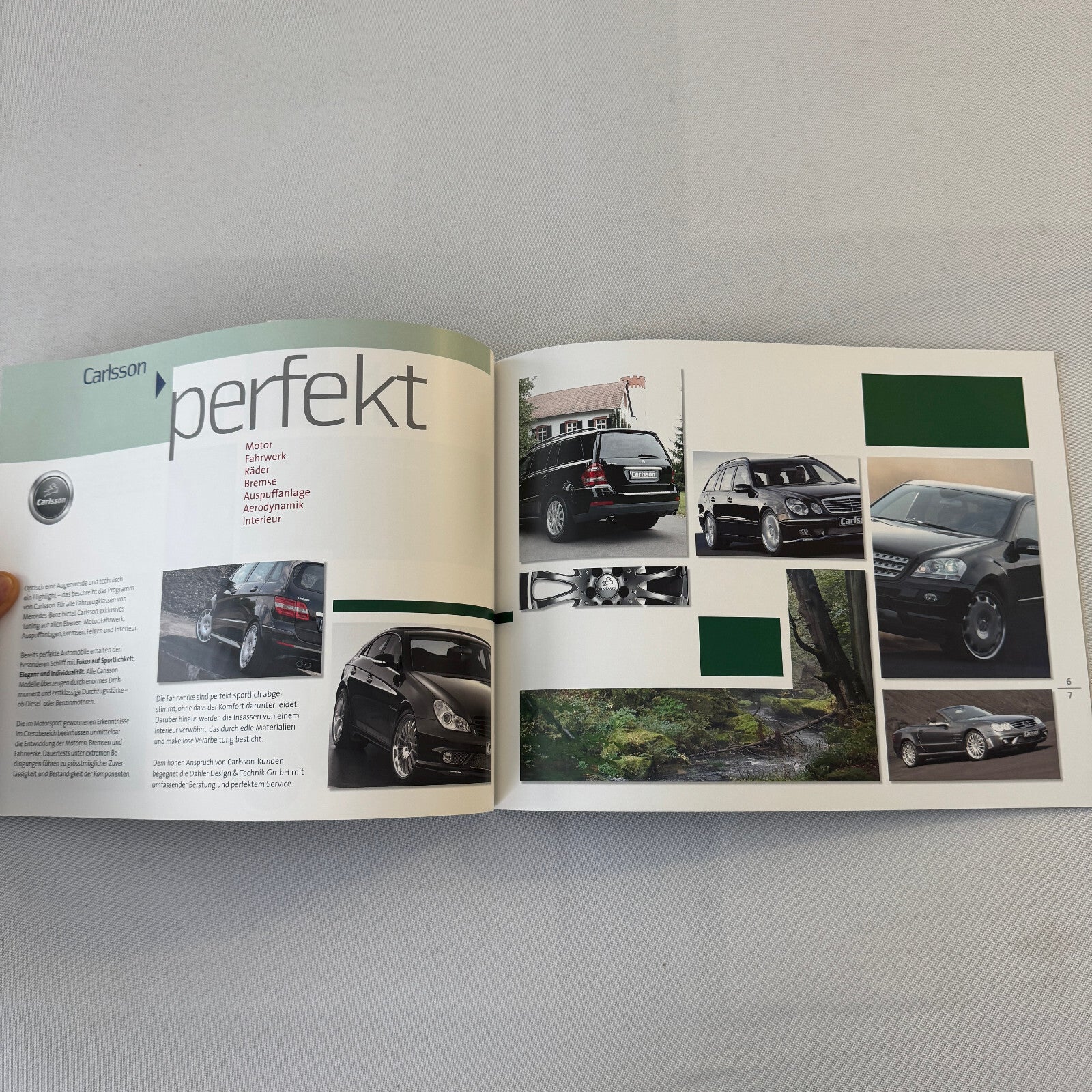 Dahler Tuning Car Sales Brochure Catalog BMW Mini Wiesmann Mercdedes Benz