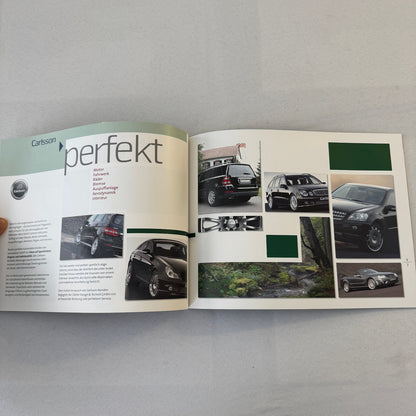 Dahler Tuning Car Sales Brochure Catalog BMW Mini Wiesmann Mercdedes Benz
