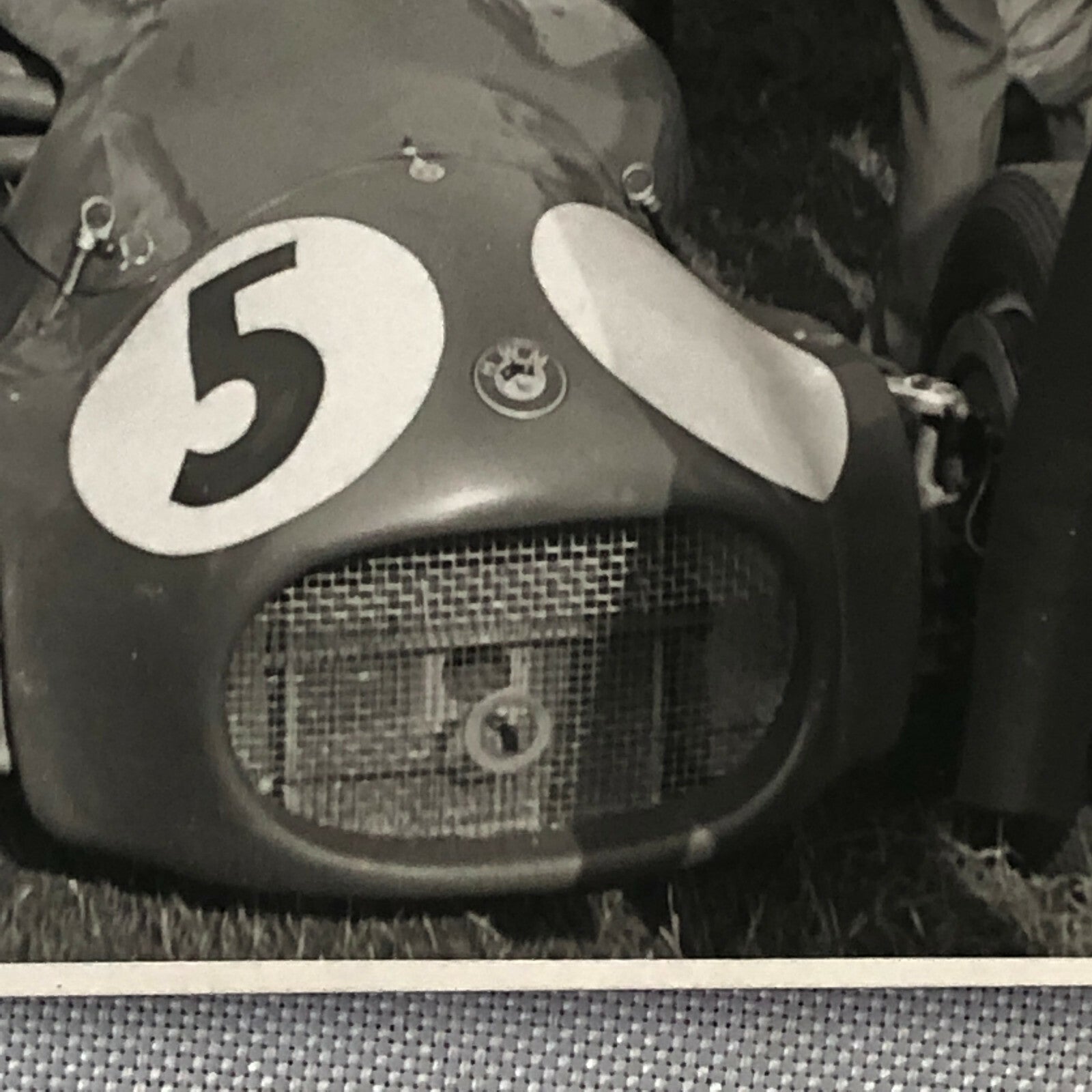 Vintage Racing Car Photo Photograph 