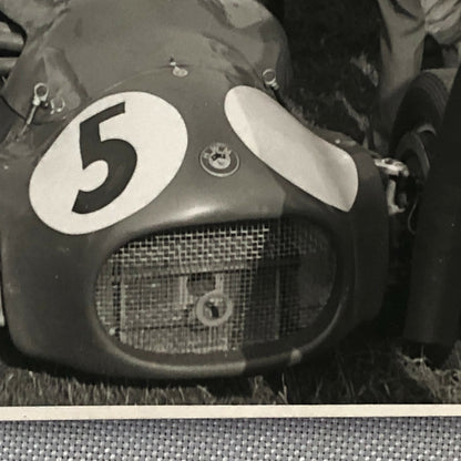Vintage Racing Car Photo Photograph 