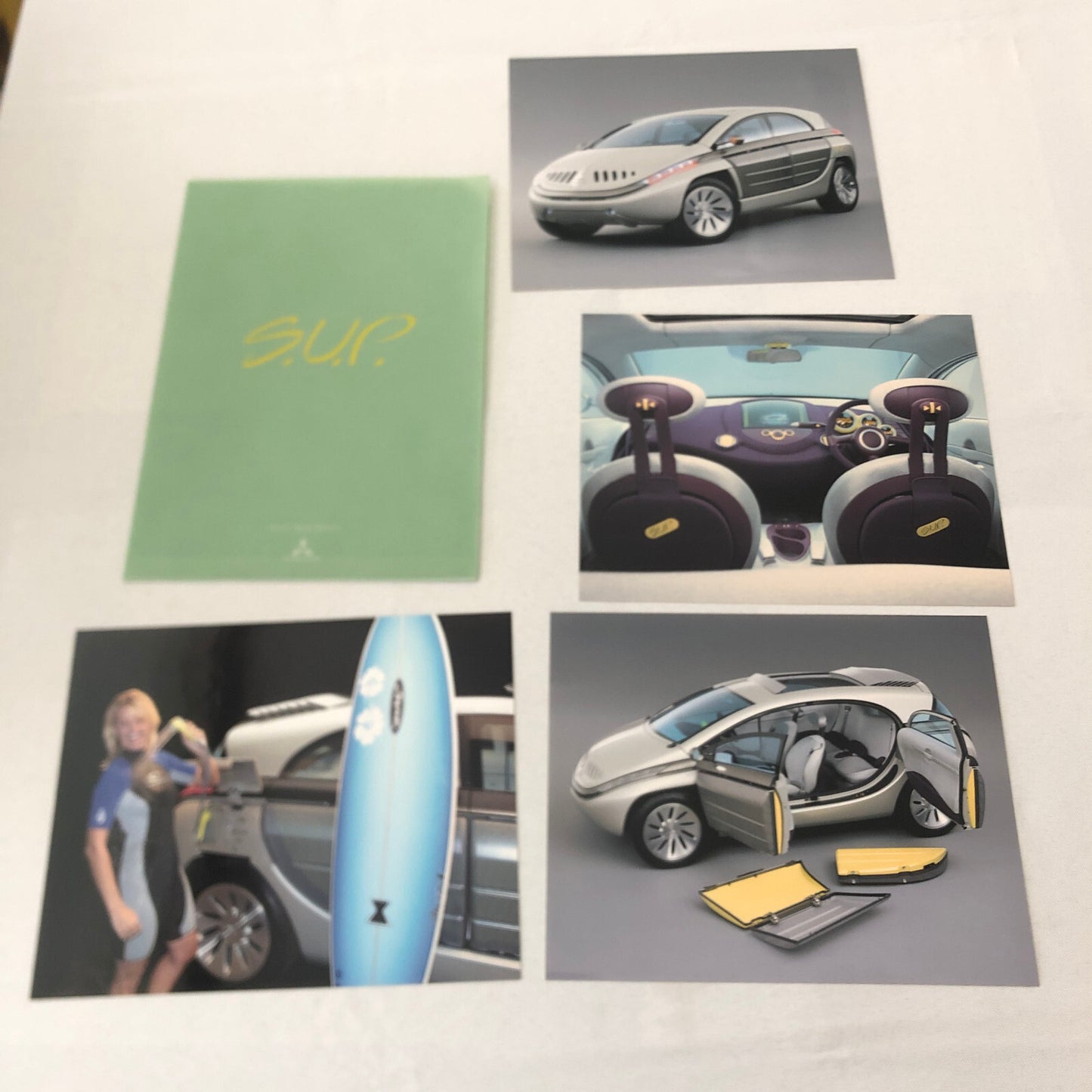 2001 Mitsubishi Concept Car Prototype Press Kit Tokyo Motor Show JDM CZ-3 SUP +