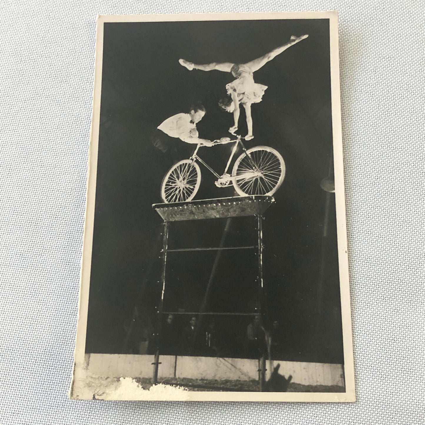 Circus Performer with Bicycle Balancing Act Postcard Post Card Lot of 6x