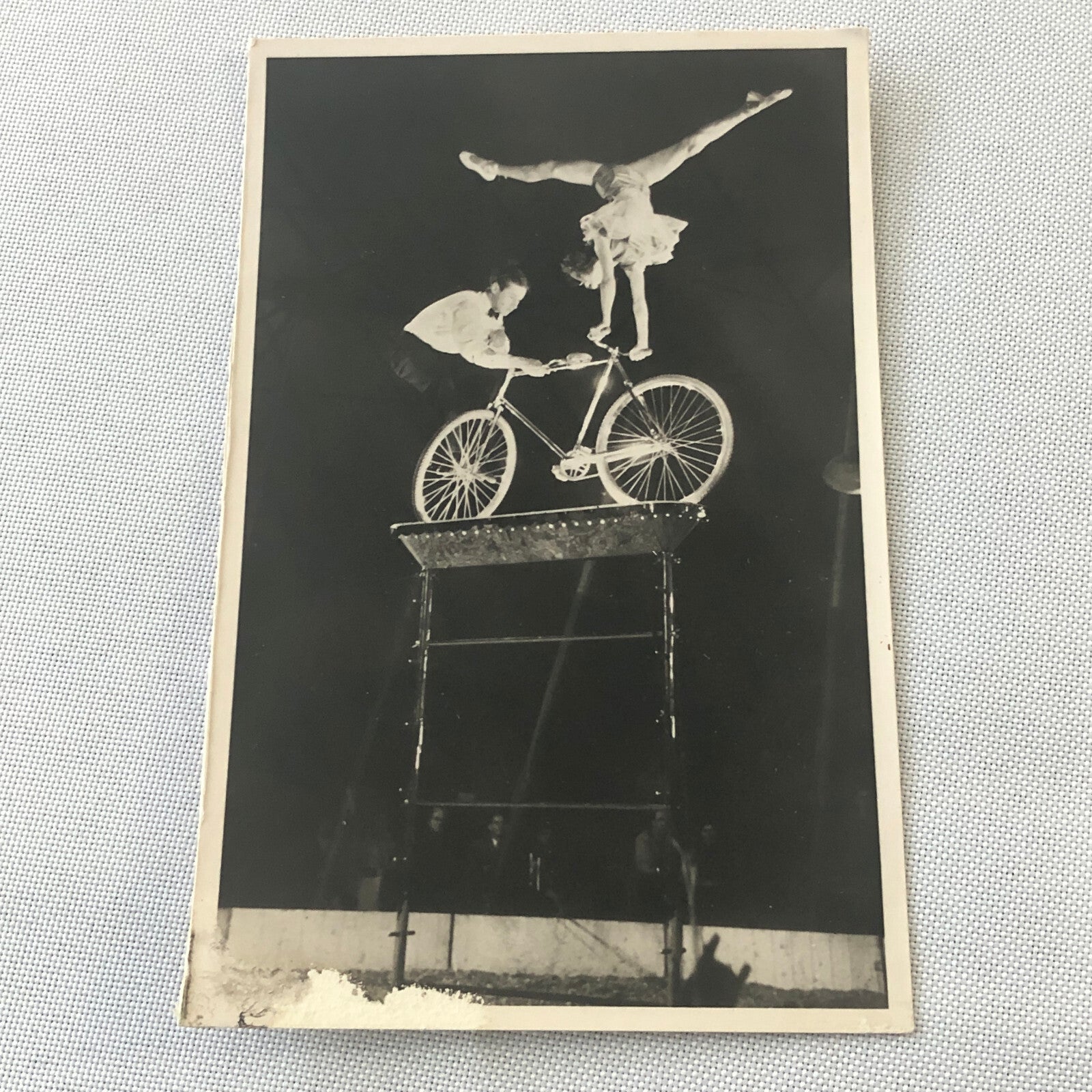 Circus Performer with Bicycle Balancing Act Postcard Post Card Lot of 6x