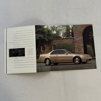 Acura Car Sales Brochure Catalog Integra NSX Legend TL 1995 1996