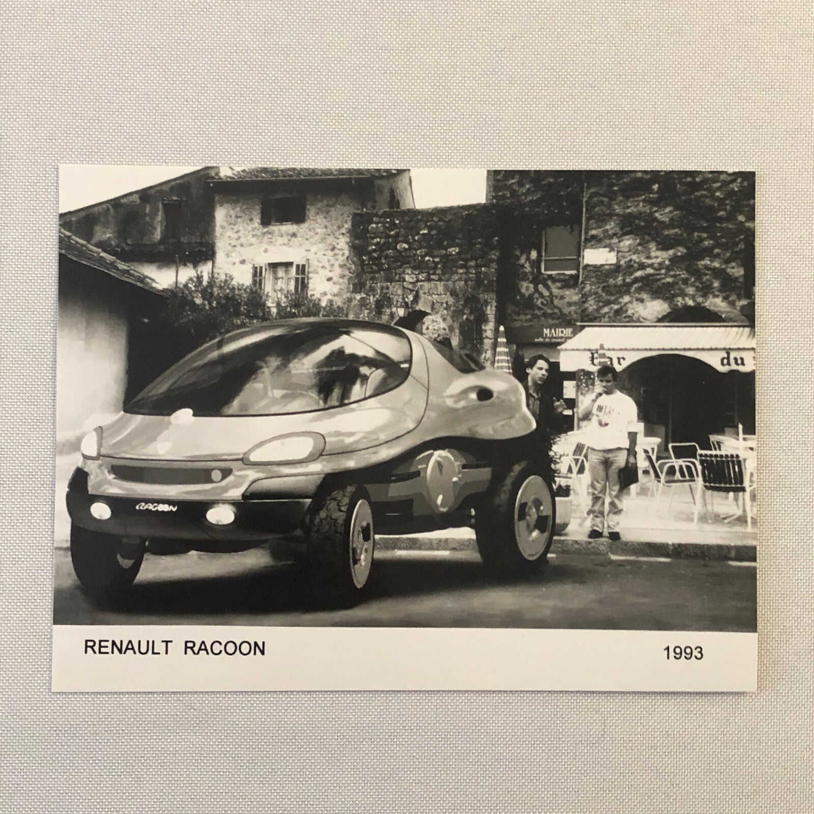 1993 Renault Racoon Concept Car Photo Photograph Lot of 2