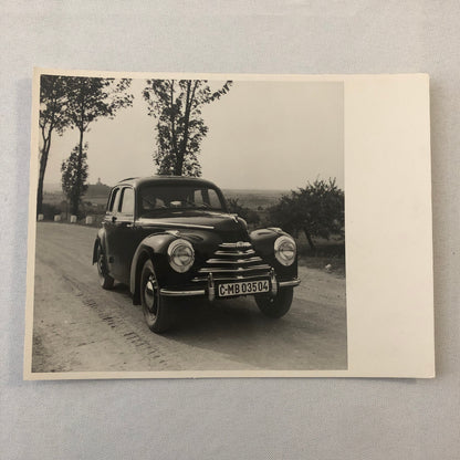 Vintage Skoda Car Photo Photograph Print Automobile