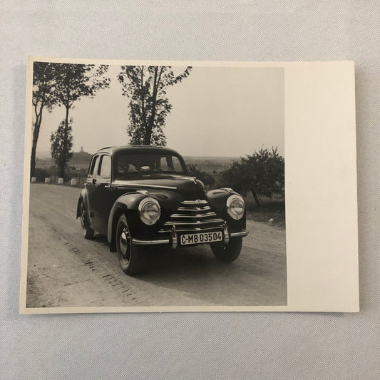 Vintage Skoda Car Photo Photograph Print Automobile
