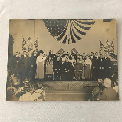 St Augustine's Chapel Church Press Photo Photograph People on Stage Americana