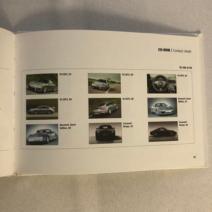 2007 Porsche Press Kit Book Brochure 911 GT2 Cayman S Boxster Sport Cayenne +