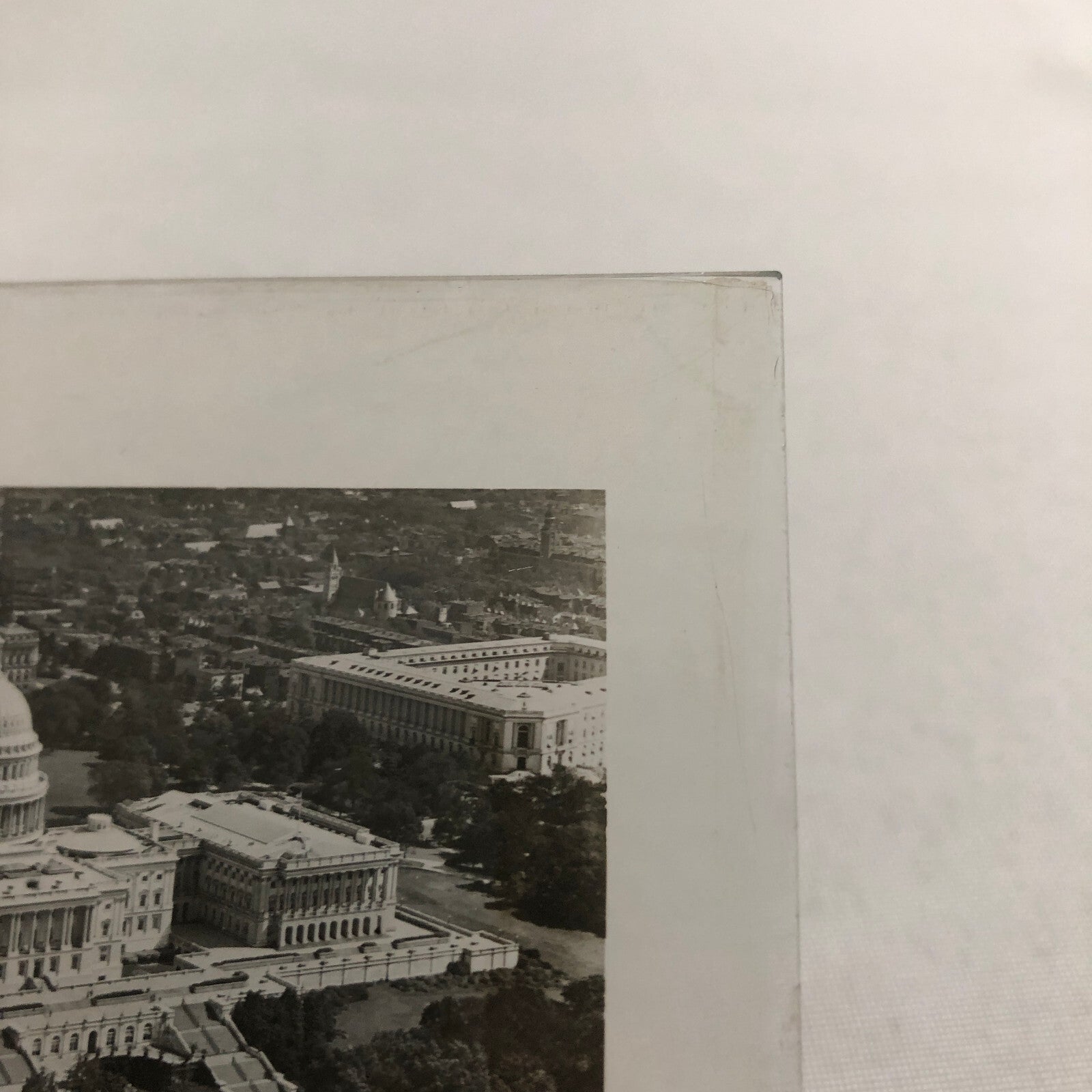 Glass Plate Lantern Slide United States Capitol Building Washington DC