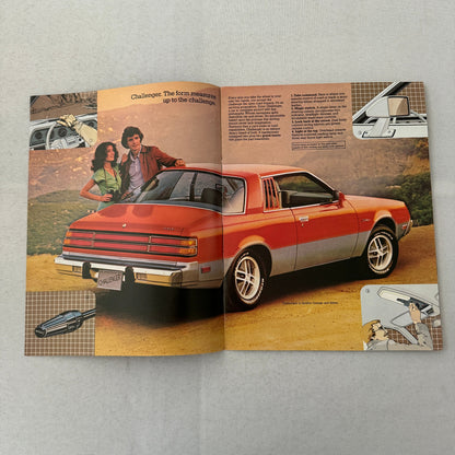 1979 Dodge Challenger Car Sales Brochure Catalog Advertising