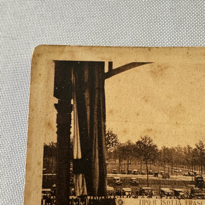 Vintage Monza Race Track Italian Postcard Post Card 1928 Pen Notation