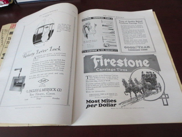 1921 Vehicle Monthly Magazine Klaxon Custom Car & Truck Bodies Paint Upholstery