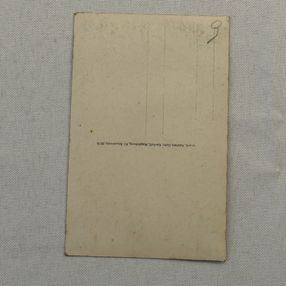 Roller Skating Acrobat Performing Act Circus Postcard The Two Diamonds Vintage