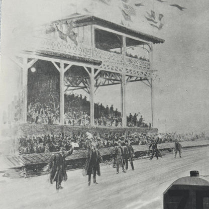 1908 Mercedes Benz Grand Prix Racing Car Photo Photograph Print Vintage