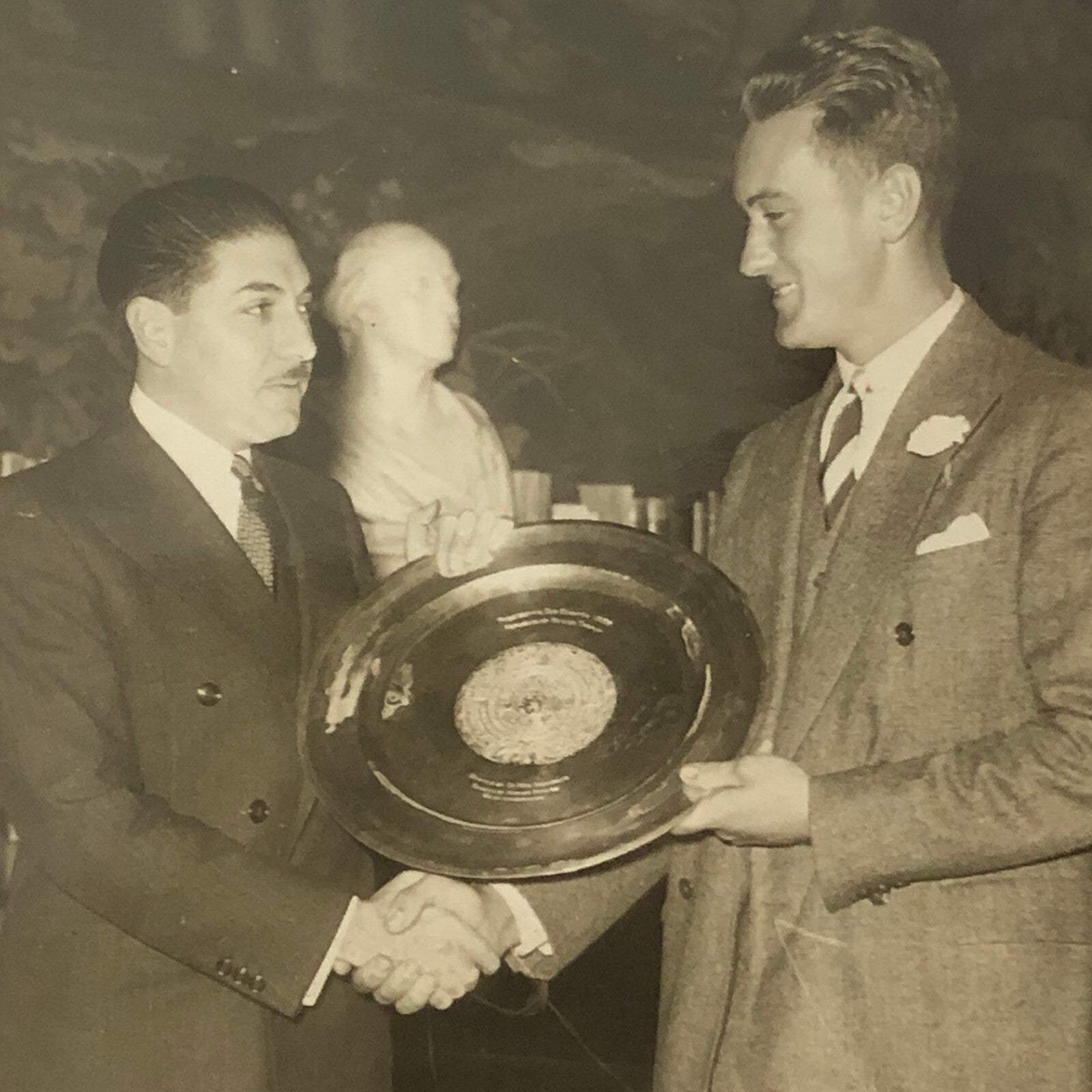 Press Photo Boat Racing 1933 Speed Boat Race Winnner Presidents Cup Regatta