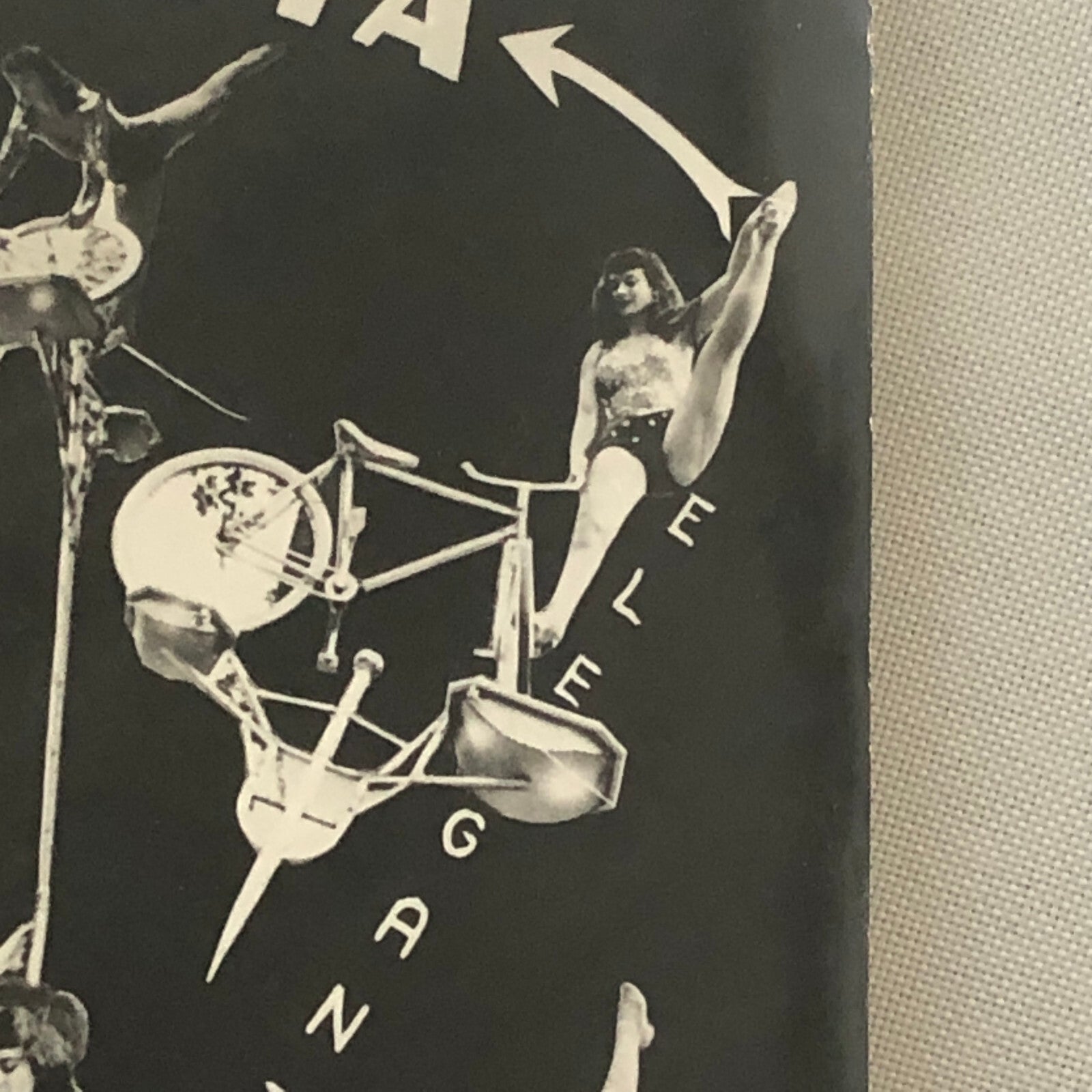 Circus Performer Balancing Act Bicycles La Bella Silvia Photo Photograph