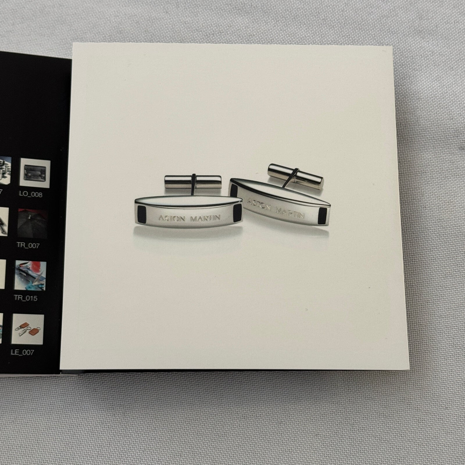 Aston Martin Lifestyle Accessories Factory Press Kit Brochure Photo CD