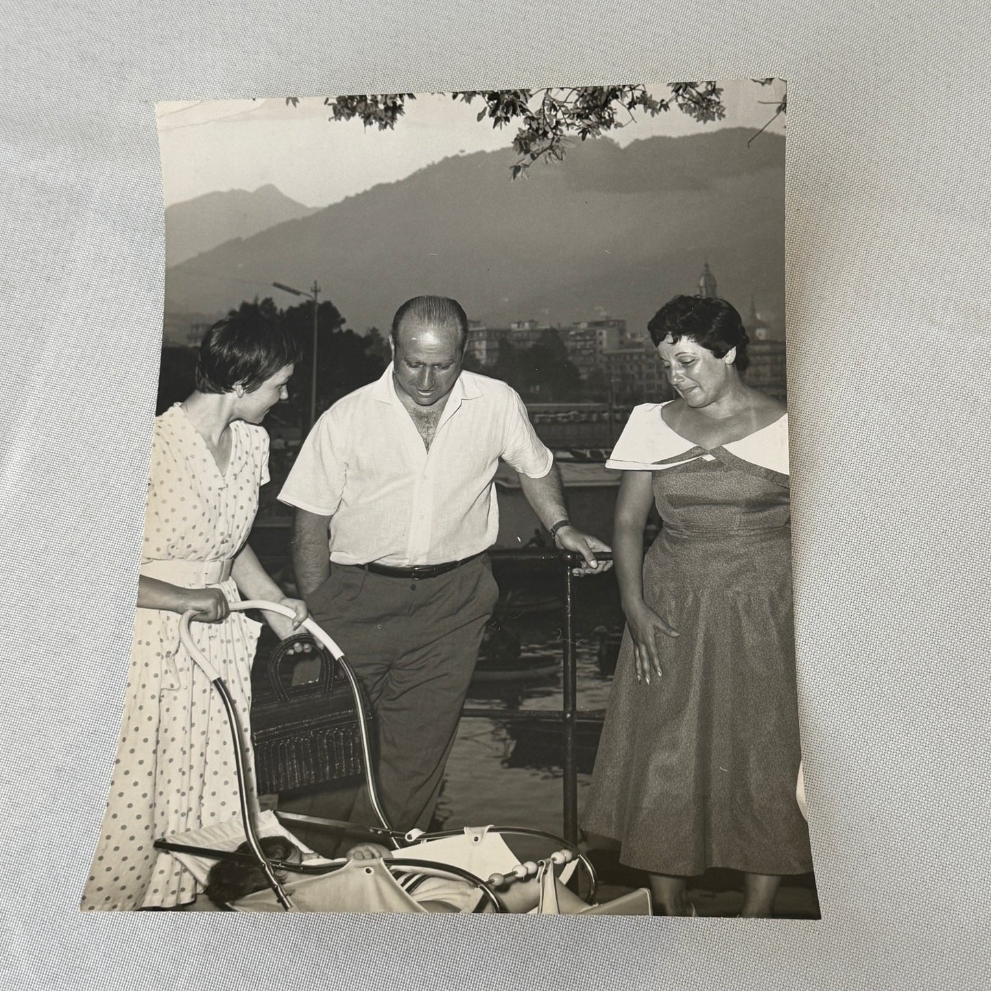 Juan Manuel Fangio Retirement Vacation Holiday Italian Press Photo F1 Racing