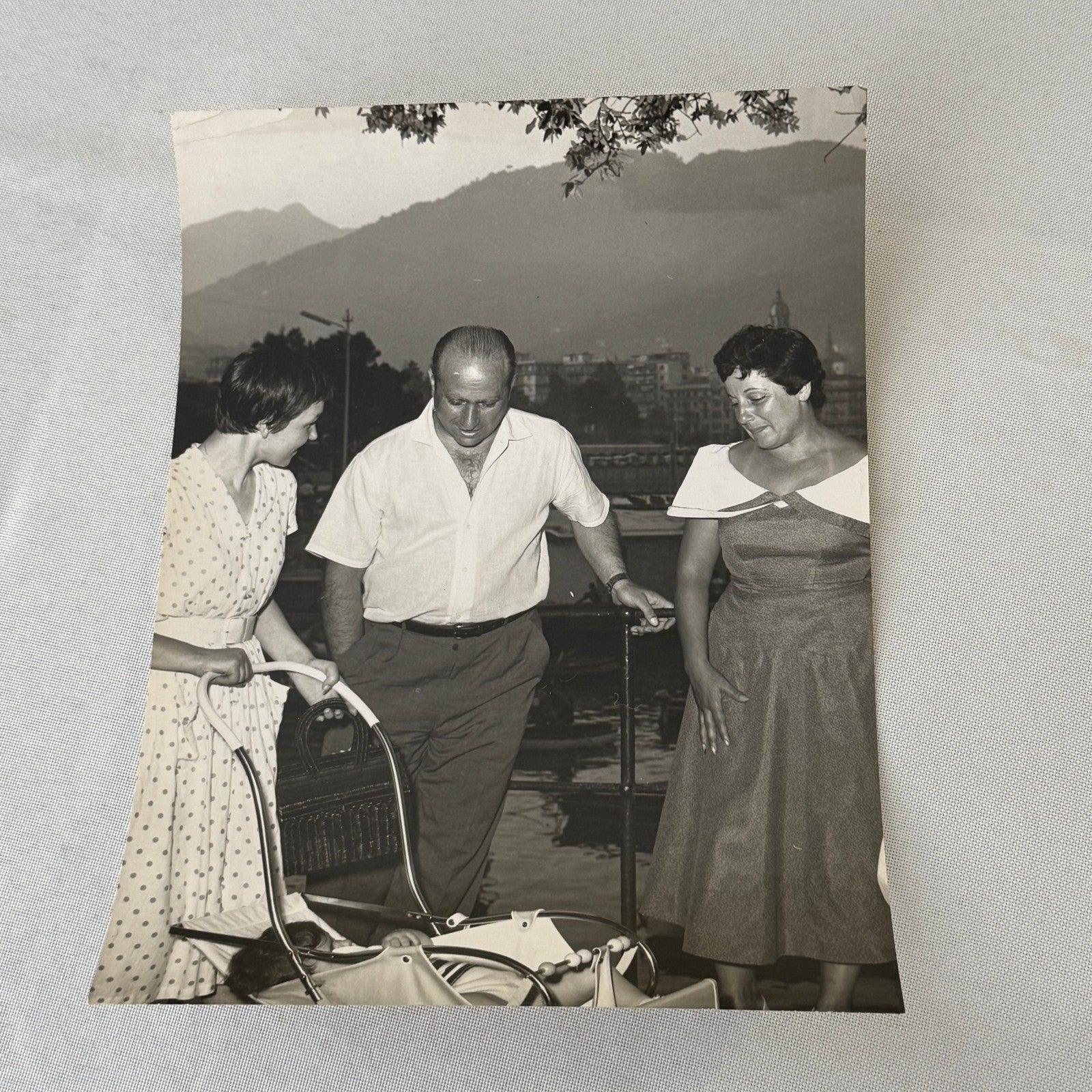Juan Manuel Fangio Retirement Vacation Holiday Italian Press Photo F1 Racing