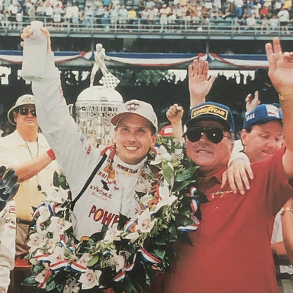 1999 Indanapolis Motor Speedway Indy 500 Racing Postcard Post Card Kenny Brack +