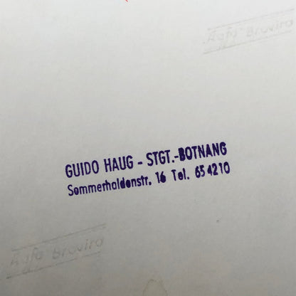 Vintage Solitude Grand Prix Racing Photo Photograph 1961