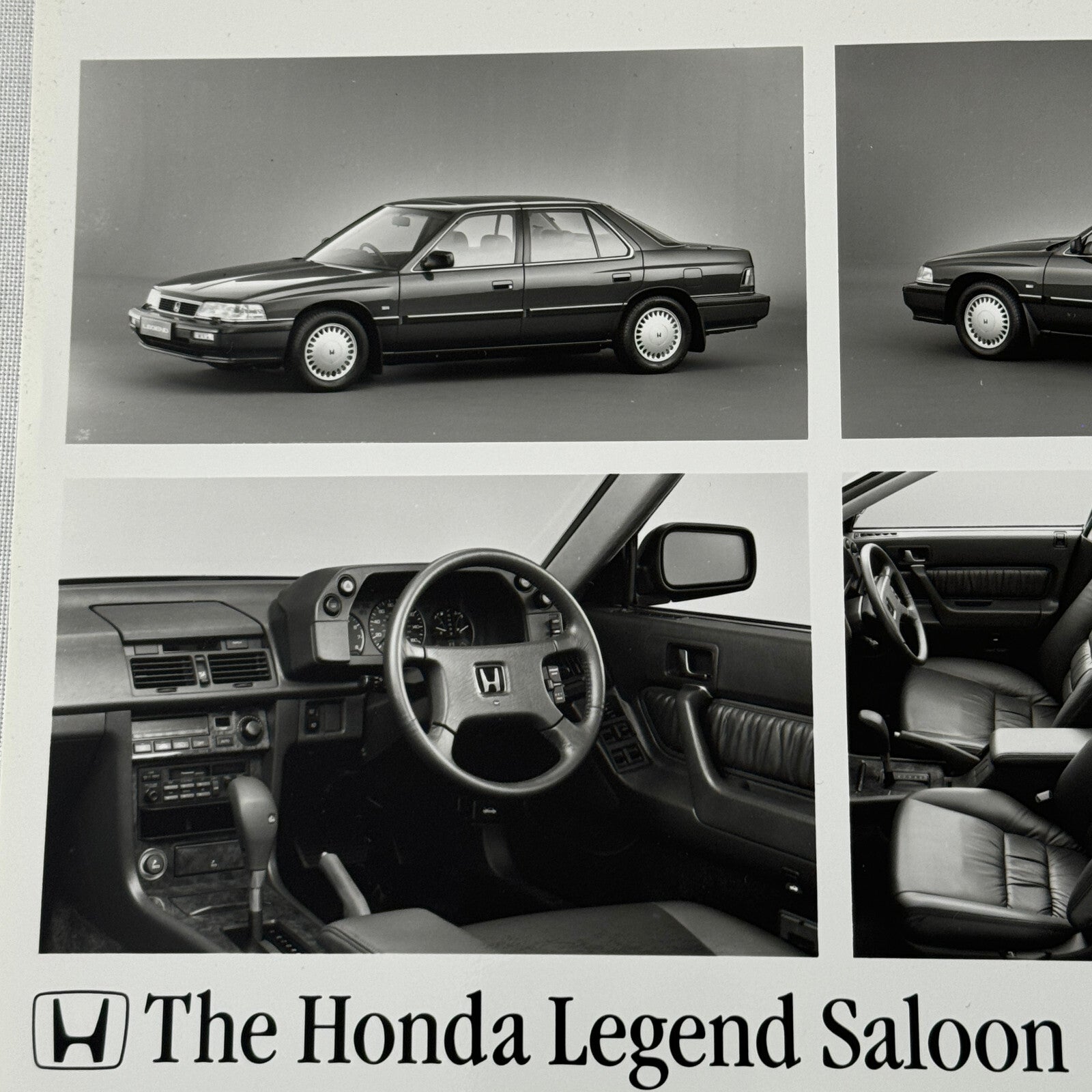 Honda Legend Saloon Sedan Car Factory Press Photo Photograph