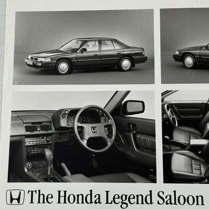 Honda Legend Saloon Sedan Car Factory Press Photo Photograph