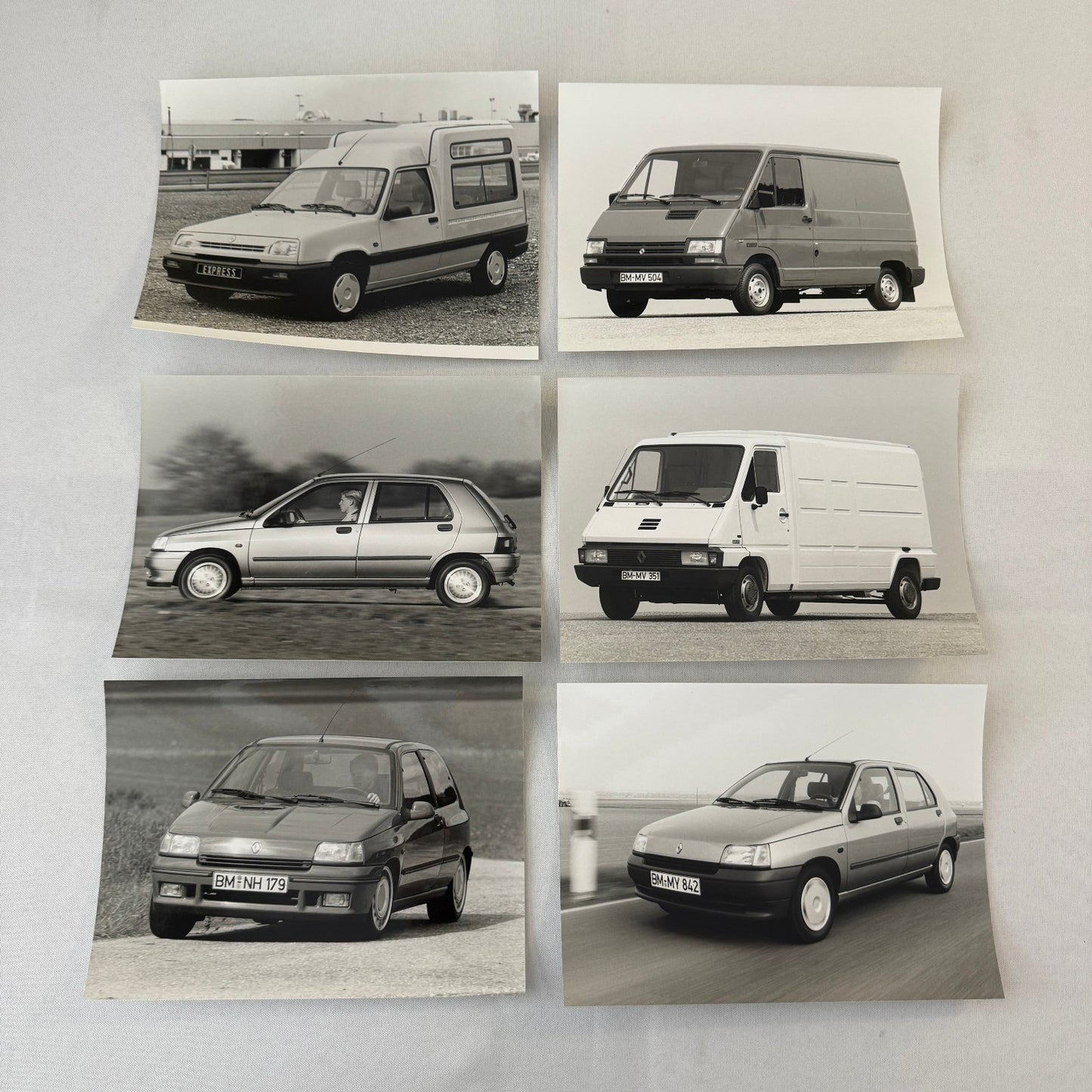 1992 Renault Press Kit Renault Alpine A610 Clio Espace Rapid 5 19 25 GERMAN