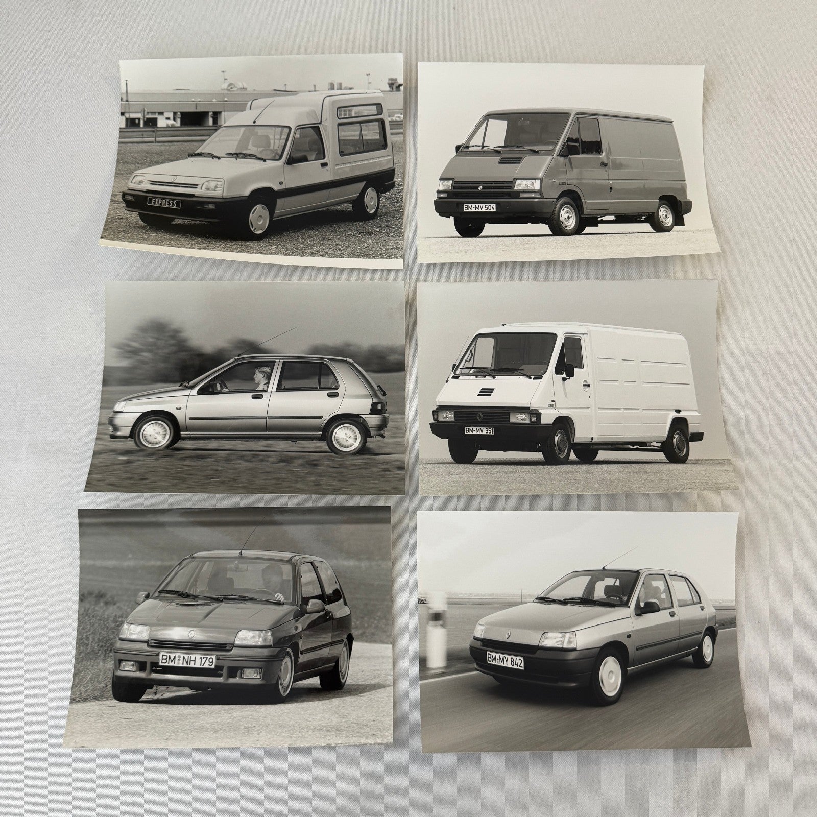 1992 Renault Press Kit Renault Alpine A610 Clio Espace Rapid 5 19 25 GERMAN