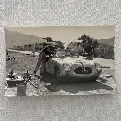 Mercedes Benz 300 SL W194 Racing Car Vintage Photo Photograph Print