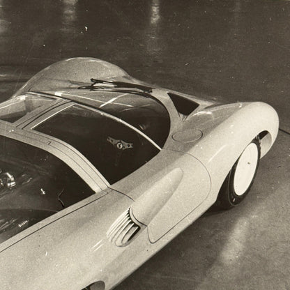 Vintage Concept Car Photo Photograph Print Unidentified Fiat Alfa Romeo