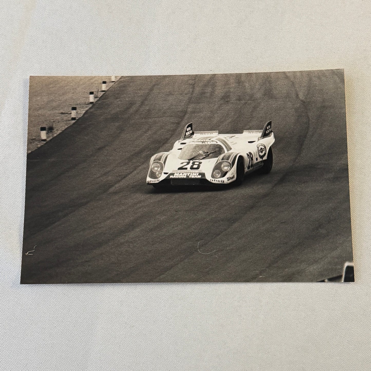 Vintage Car Racing Photo Photograph Lot 9x Porsche Alfa Romeo MODERN PRINTS