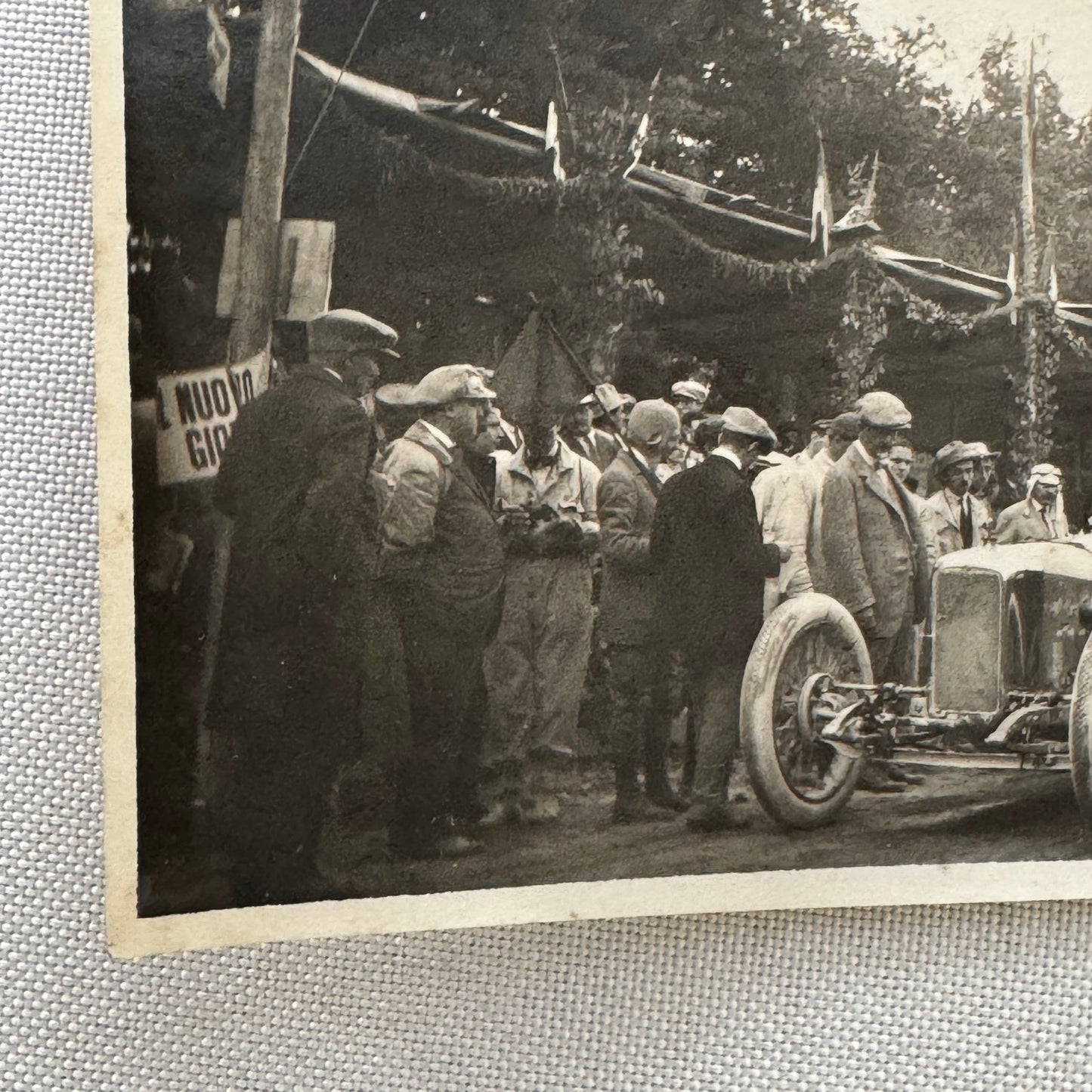 Vintage Car Automobile Racing Race Photo Photograph Print