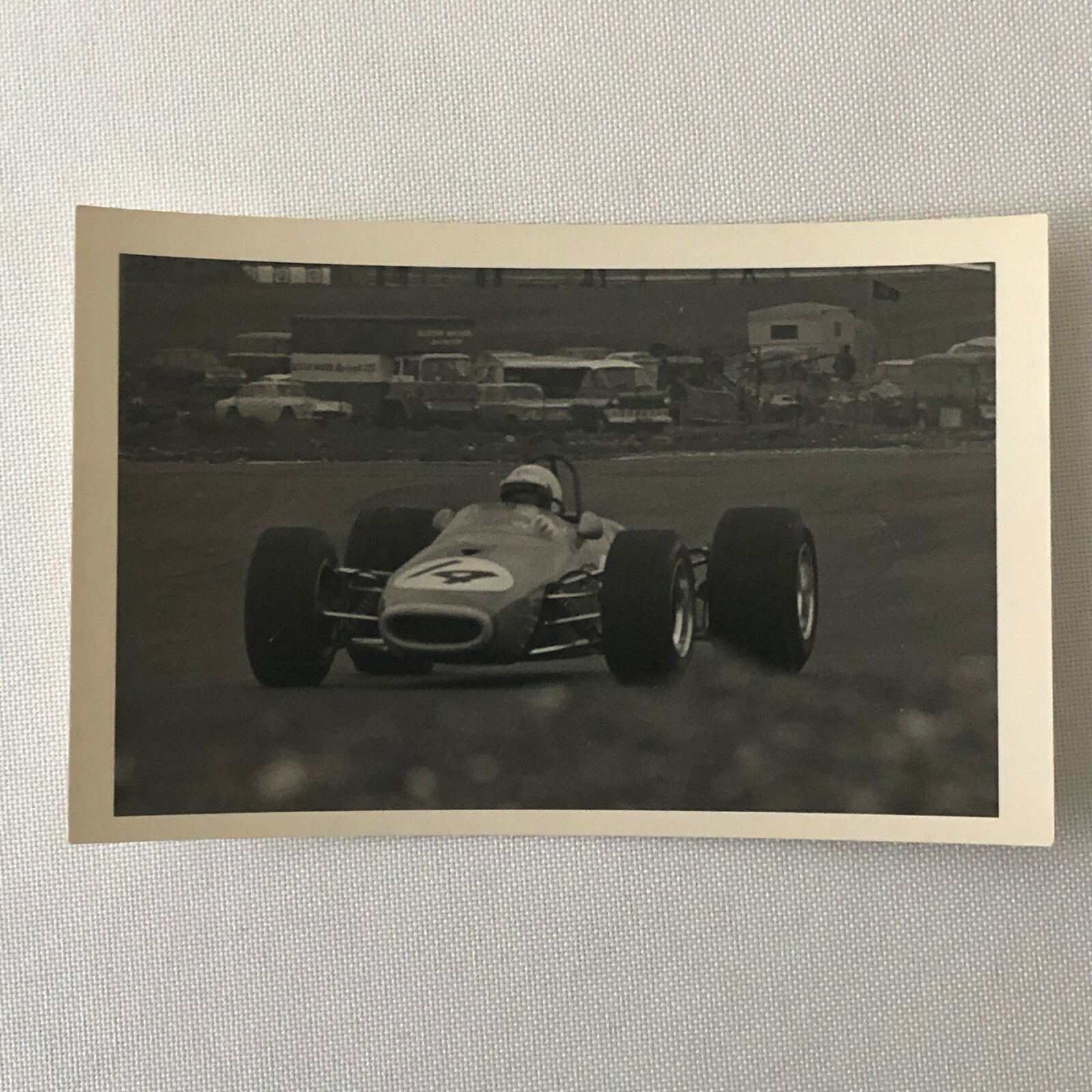 Vintage Grand Prix Racing Car Photo Photograph Print 