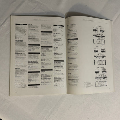Vintage Saab 900 Car Sales Brochure Catalog 900 Cabriolet 900 Turbo 16S GERMAN