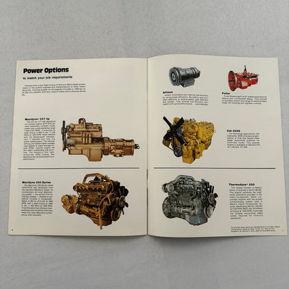 Mack MC Truck Sales Brochure Catalog Advertising