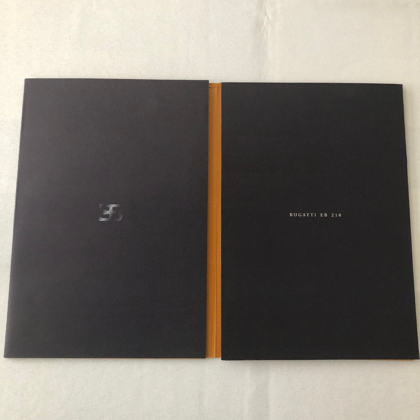 Bugatti EB 218 Concept Car Press Kit Brochure Photos Bugatti EB218 GERMAN Text