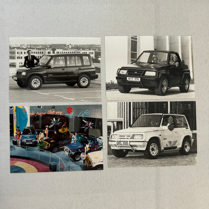 1993 Suzuki Press Kit Brochure Photos German Swift Vitara Super Carry Samurai