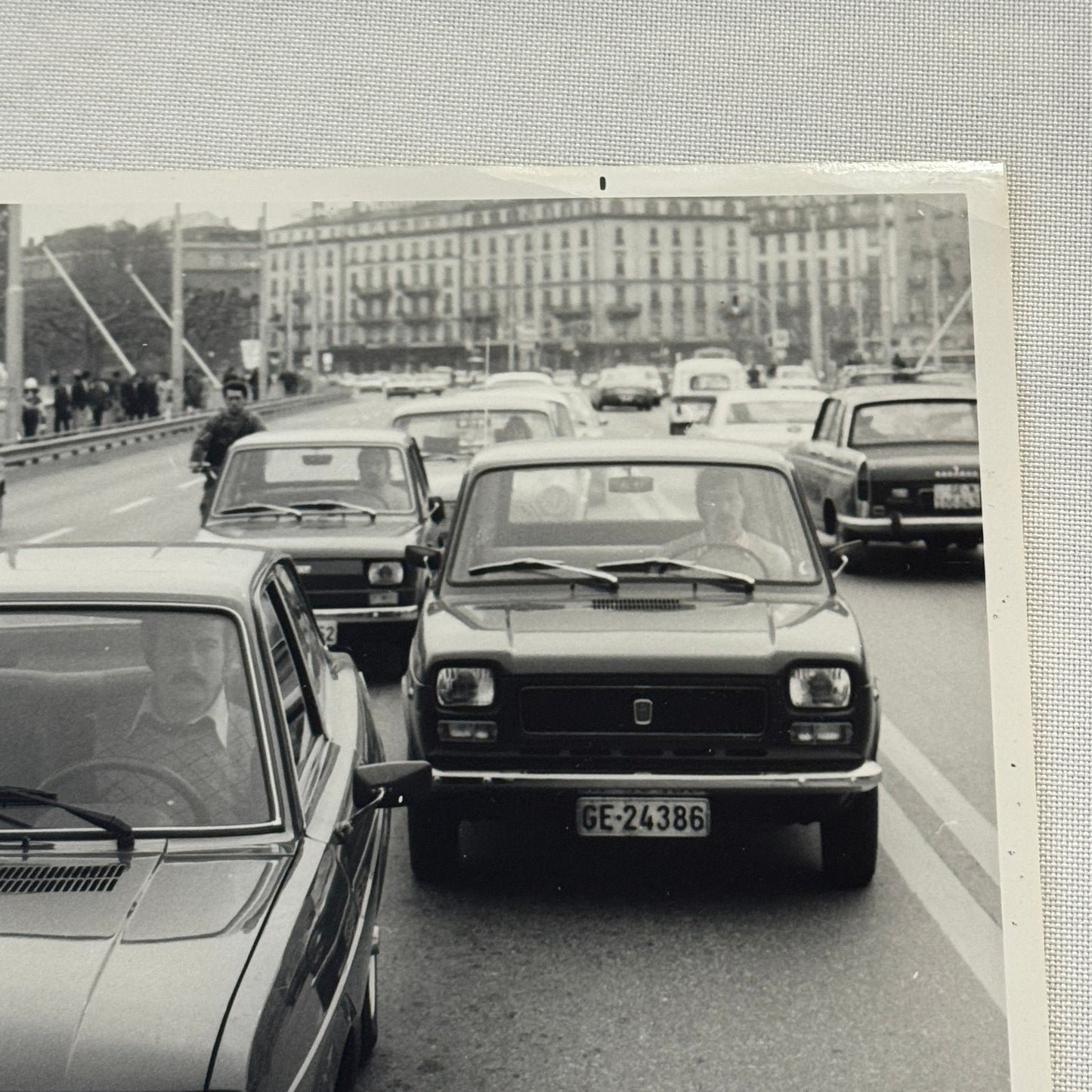 Fiat Car Factory Press Photo Photograph Print Vintage